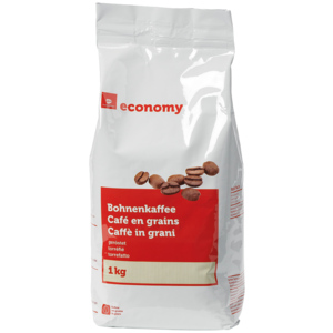 Economy Rainforest Alliance Kaffee Bohnen, 10 x 1 kg