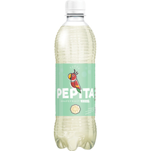 Pepita Grapefruit Zero PET, Pack zu 24 Flaschen x 50cl
