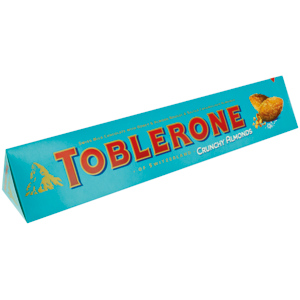Toblerone Crunchy Almonds, 360 g