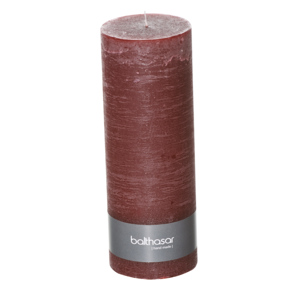 Raureif Kerze, 80 x 220 mm, 110 h, antikrot Raureif Kerze, 80 x 220 mm, 110 h, antikrot