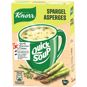 Knorr Quick Soup Spargel, 12 x 42 g