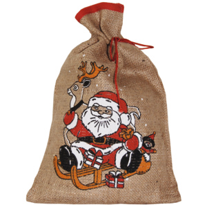 Klaussack Jute 27 x 39 cm