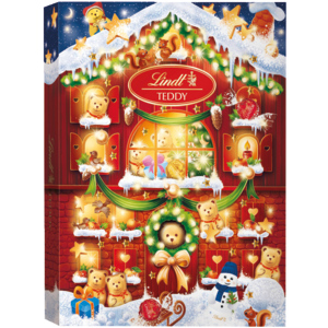 Lindt Teddy Adventskalender, Stück zu 170 g