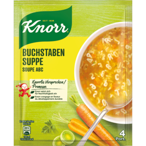 Knorr Buchstaben Suppe, 13 x 71 g
