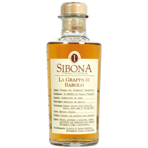 Sibona Grappa di Barolo 40%, 50 cl Sibona Grappa di Barolo 40%, 50 cl