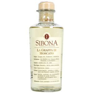 Sibona Grappa di Moscato 40%, 50 cl