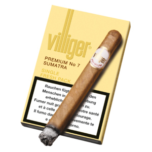 Villiger Premium No.7 Sumatra, Pack zu 5 Etui x 5 Stück Villiger Premium No.7 Sumatra, Pack zu 5 Etui x 5 Stück