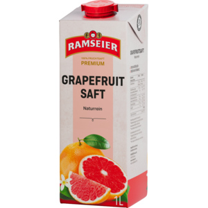 Ramseier Premium Grapefruitsaft 100%, 1 l Ramseier Premium Grapefruitsaft 100%, 1 l