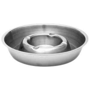 Aschenbecher Inox 16 cm