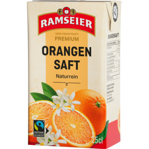 Ramseier Premium Orangensaft 100%, 25 cl Ramseier Premium Orangensaft 100%, 25 cl