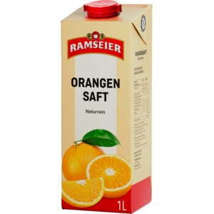 Ramseier Orangensaft 100%, 1 l