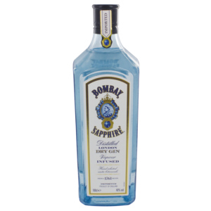 Bombay Sapphire 40%, 100 cl