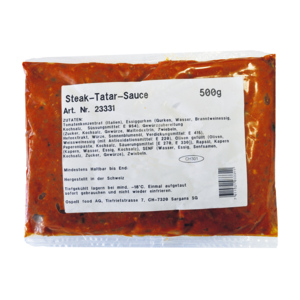 Pizoler Sauce Steak Tatar, tiefgekühlt, Italien, 6 x 500 g