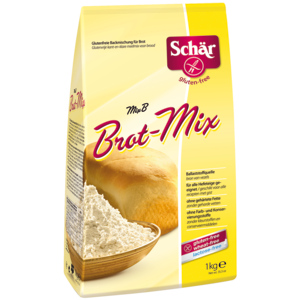 Schär Brot-Mix Mehlmischung dunkel glutenfrei, 1 kg Schär Brot-Mix Mehlmischung dunkel glutenfrei, 1 kg