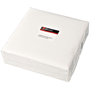 Quality Servietten Airlaid, 40 x 40 cm, weiss, 50 St