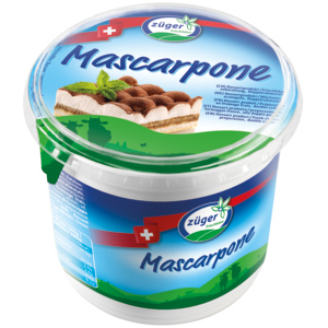 Züger Mascarpone, 6 x 500 g Züger Mascarpone, 6 x 500 g