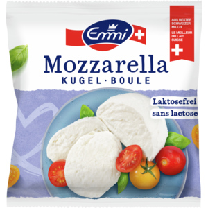 Emmi Mozzarella, laktosefrei, Kugel, 150 g Emmi Mozzarella, laktosefrei, Kugel, 150 g