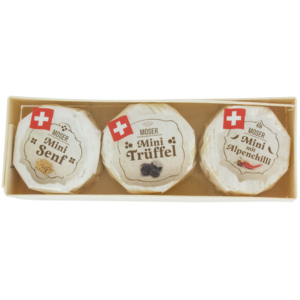 Moser Mini gefüllt Trio, 3 x 50 g Moser Mini gefüllt Trio, 3 x 50 g