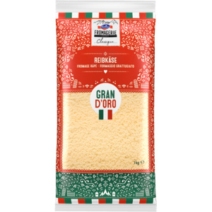 Emmi Gran d'Oro, körnig gerieben, 1 kg Emmi Gran d'Oro, körnig gerieben, 1 kg