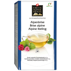 Swiss Alpine Herbs Bio Knospe Suisse, Tee Alpenbrise, 24 x 1 g Swiss Alpine Herbs Bio Knospe Suisse, Tee Alpenbrise, 24 x 1 g