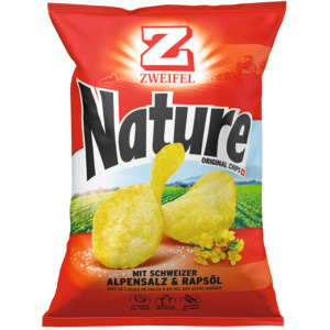 Zweifel Chips al naturale, 20 x 30 g