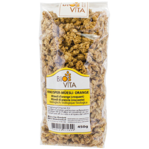 Biovita Knusper-Müesli Orange, 450 g Biovita Knusper-Müesli Orange, 450 g