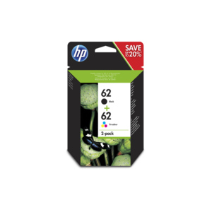 HP Combopack 62 N9J71AE, schwarz, cyan, magenta, gelb