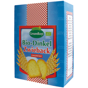 Liebharts Bio Dinkel Zwieback ungesüsst, 200 g Liebharts Bio Dinkel Zwieback ungesüsst, 200 g