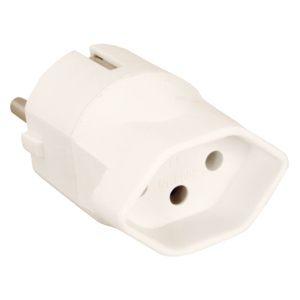 Uebergangsstecker D-CH, schutzgeerdet Uebergangsstecker D-CH, schutzgeerdet