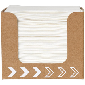 Bio Dunisoft Servietten Box, weiss, 20 x 20 cm, 50 St Bio Dunisoft Servietten Box, weiss, 20 x 20 cm, 50 St