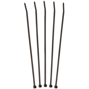 Kabelbinder, 200 x 3,6 mm, schwarz, Pack zu 100 Stück