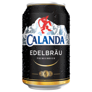 Calanda Edelbräu, Pack zu 24 Dosen x 33 cl Calanda Edelbräu, Pack zu 24 Dosen x 33 cl