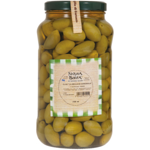 Natura e Bontà, Bella di Cerignola, grüne Oliven, 3,1 kg