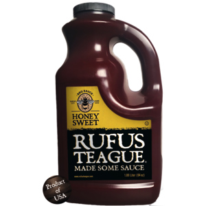 Rufus Teague BBQ Sauce Honey-Sweet, 1,89 l Rufus Teague BBQ Sauce Honey-Sweet, 1,89 l