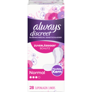 Always Discreet Inkontinenz Liner, 28 St