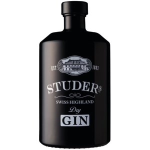 Studer Dry Gin 42,4% Vol., Flasche zu 70 cl