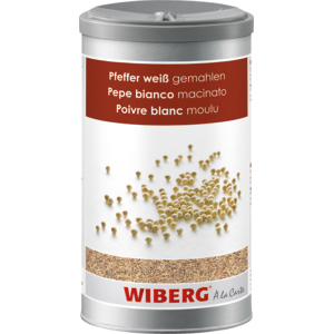 Wiberg Pfeffer weiss gemahlen, 720 g Wiberg Pfeffer weiss gemahlen, 720 g