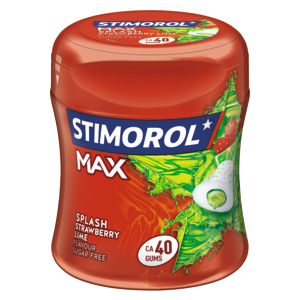Stimorol MAX Strawberry Lime, 6 x 88 g Stimorol MAX Strawberry Lime, 6 x 88 g