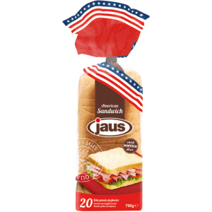 Jaus American Sandwich Toast, 750g Jaus American Sandwich Toast, 750g