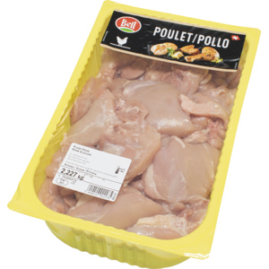 Bell Poulet Oberschenkel Steak ohne Haut, ohne Knochen, 50-120 g, ca. 2 kg Bell Poulet Oberschenkel Steak ohne Haut, ohne Knochen, 50-120 g, ca. 2 kg