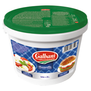 Galbani Mozzarella Scheiben, 1 kg Galbani Mozzarella Scheiben, 1 kg