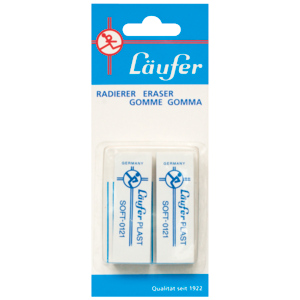 Läufer Radiergummi, 2 Stück