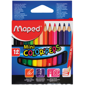 Maped Farbstifte Color Peps mini Pack zu 12 Stück Maped Farbstifte Color Peps mini Pack zu 12 Stück