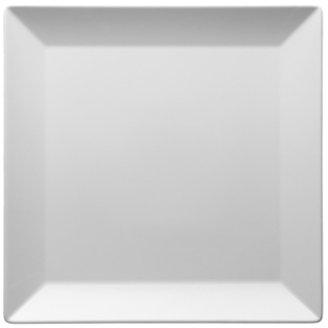 Manhatten Platte, 26 x 26 cm, weiss matt Manhatten Platte, 26 x 26 cm, weiss matt