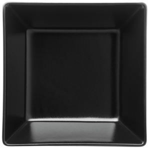 Manhatten Schale, 17,5 x 17,5 x 5 cm, schwarz matt Manhatten Schale, 17,5 x 17,5 x 5 cm, schwarz matt