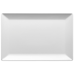 Manhatten Platte, 30 x 20 cm, weiss matt Manhatten Platte, 30 x 20 cm, weiss matt