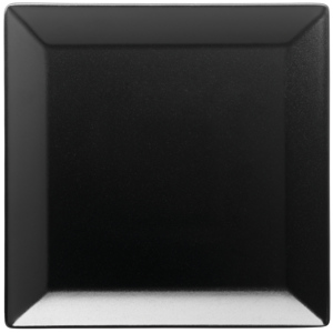 Manhatten Platte, 26 x 26 cm, schwarz matt Manhatten Platte, 26 x 26 cm, schwarz matt