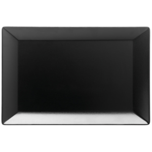 Manhatten Platte, 30 x 20 cm, schwarz matt