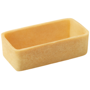 Hug Dessert Tartelettes Filigrano Rechteck Butter, 5,3 cm, 5 x 30 Stück
