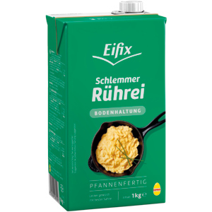 Eifix Rührei Import, Bodenhaltung, pasteurisiert, 1 kg